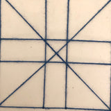 SOLD 1901 Froebel Kindergarten Thread Drawings: Set Two, 4 Drawings