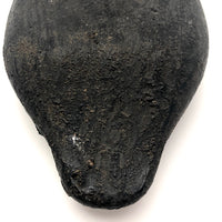 Striking Old Folk Art Root Head Carved Wood Decoy