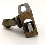 Chinese Brass Matchbox Holder with Dog