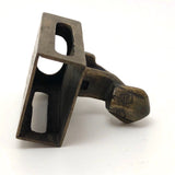 Chinese Brass Matchbox Holder with Dog
