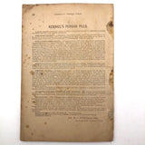 Dr. B.J Kimball's "The Doctor at Home" 1883 Medical Guide for Humans and Horses!
