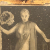 Early Risque Lenticular Photo, As Found