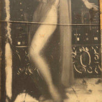 Early Risque Lenticular Photo, As Found