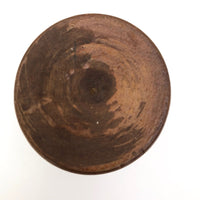 Antique Treen Dice Cup with Celluloid Dice