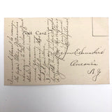 Hand-drawn "The Thank You is the Latest Thing in Art" Antique Postcard