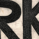 Private No Parking Old Hand-painted Wooden Sign