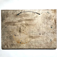 Private No Parking Old Hand-painted Wooden Sign