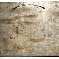 Private No Parking Old Hand-painted Wooden Sign