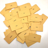 Poetically Inspiring 1953 Popper Words Cards, Sets One and Two