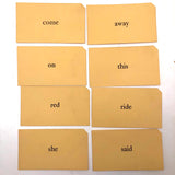 Poetically Inspiring 1953 Popper Words Cards, Sets One and Two