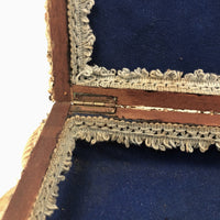 Excellent Antique Shellwork Jewelry Box