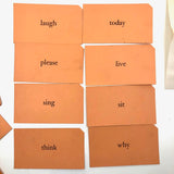 Poetically Inspiring 1953 Popper Words Cards, Sets One and Two