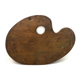 Antique Mahogony Painter's Palette