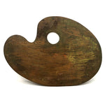 Antique Mahogony Painter's Palette