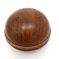 Sphere Shaped Turned Wooden Box