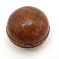 Sphere Shaped Turned Wooden Box