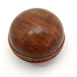 Sphere Shaped Turned Wooden Box