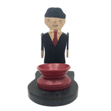 Old Wooden Naughty Man with Pot!