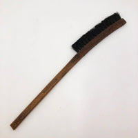 Hand-stitched "Bicycle Brush" With Long Wooden Handle
