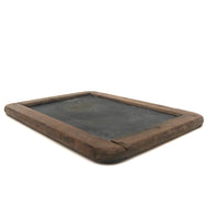 Elsie's Small Antique School Slate with Carved Wooden Nails