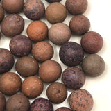 More Beautiful Old Clay Marbles - Set 3