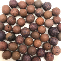 More Beautiful Old Clay Marbles - Set 3
