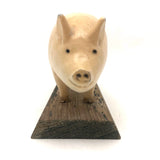 SOLD Vintage Yorkshire Pig Butcher Shop Display