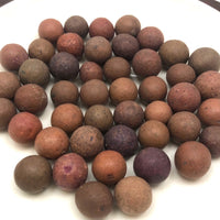 More Beautiful Old Clay Marbles - Set 4