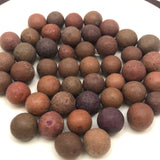 More Beautiful Old Clay Marbles - Set 4
