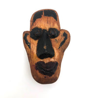 Little Carved Face Fingerpuppet