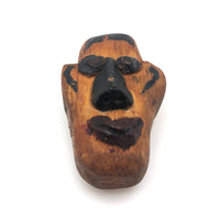 Little Carved Face Fingerpuppet