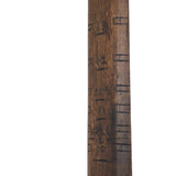 Old Make Do Ruler with Hand-Carved Numbers - Presumed for Liquid Measure