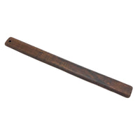 Old Make Do Ruler with Hand-Carved Numbers - Presumed for Liquid Measure