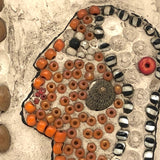 Mosaic Ladies on Plaster Plaque Fabulous Folk Art Creation