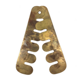 Antique Brass Button Guard for Button Polishing