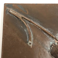 Vintage 1940s Lucky Strikes Tin with Custom Copper Cover