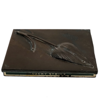 Vintage 1940s Lucky Strikes Tin with Custom Copper Cover