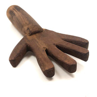 Tall Wooden Arm and Hand (Mold?)