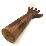 Tall Wooden Arm and Hand (Mold?)
