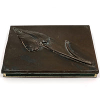 Vintage 1940s Lucky Strikes Tin with Custom Copper Cover