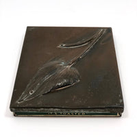 Vintage 1940s Lucky Strikes Tin with Custom Copper Cover