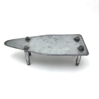 Wonderful Trench Art Iron Rest with Diving (?) Woman on the Underside