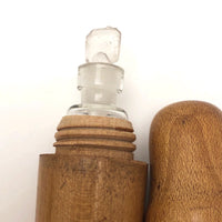 Mini Perfume Bottle in Treen Case