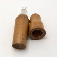 Mini Perfume Bottle in Treen Case