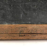 Beautiful Early School Slate with Hand-Carved Pegs and Initials on Both Sides