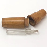 Mini Perfume Bottle in Treen Case