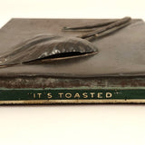 Vintage 1940s Lucky Strikes Tin with Custom Copper Cover