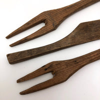 Mini Wooden Forks and Knife