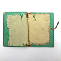 Marvelous Handmade Victorian Needle Book with Watercolor Cat Cover