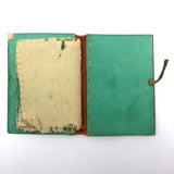 Marvelous Handmade Victorian Needle Book with Watercolor Cat Cover